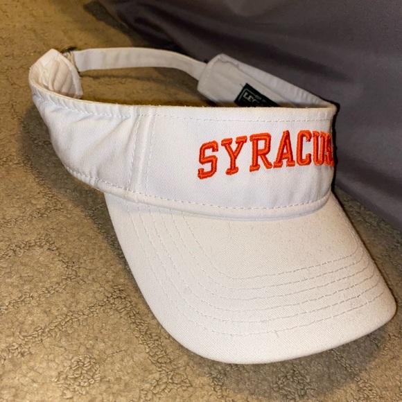NCAA Other - White Syracuse Orange visor (adjustable back)